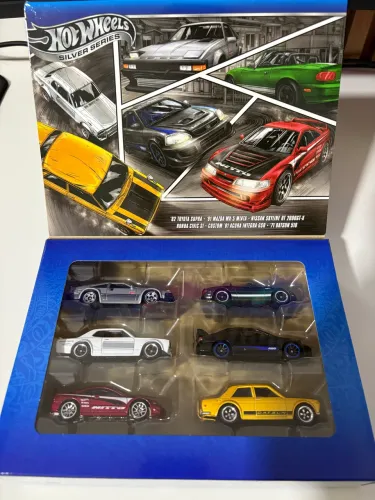 JDM Hot Wheels - Pack Silver Series Japan Novo Lacrado!