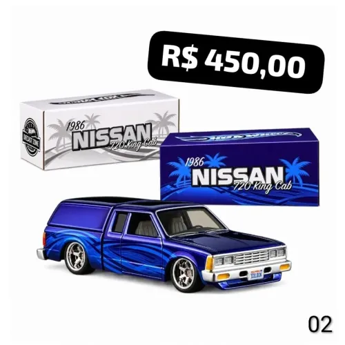 Hotwheels Nissan 720 King Cab (RLC)