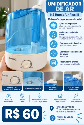 Umidificador de casa 
