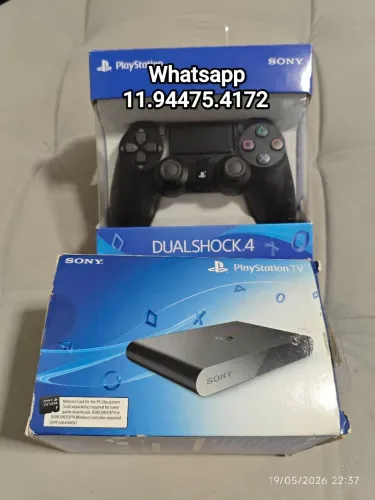 Psvita TV (raridade)64gb desbloqueado + controle original ps4 lotado de jogos e emuladores