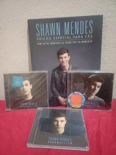 Kit de CDs shawn mendes, era wandritten