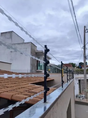 Concertina linear instalada