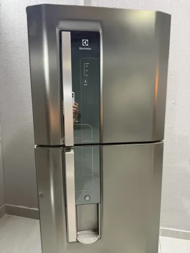 Geladeira Eletrolux Duplex Fros Fre 110v inox