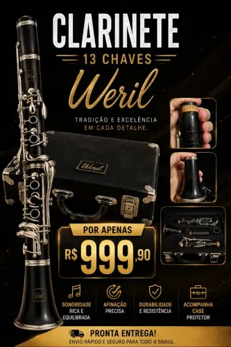 Clarinete Weril