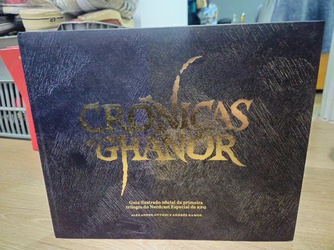 Crônicas de Ghanor: guia ilustrado nerdcast RPG