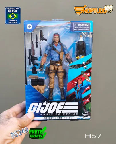 G.I. JOE Classified Series Spirit Iron Knife Action