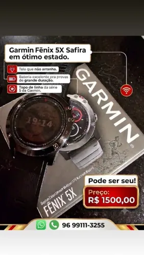Garmin Fenix 5X Sapphire