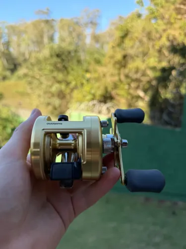Carretilha Shimano Calcutta 200B Direita | NUNCA USADA