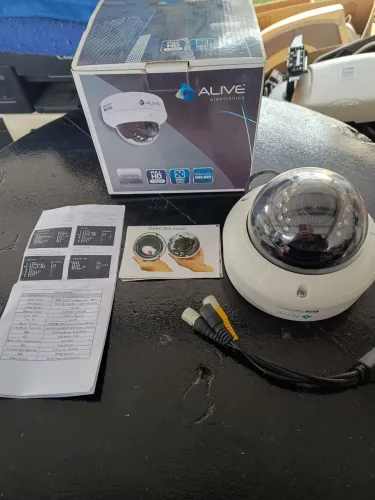 Vendo Câmera Infravermelho Mini Dome Full HD 1080P, AL-MDIR 1100HD, ALIVE, CMOS SONY 2MP.