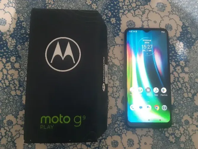 vendo moto g9 obs; bateria viciada e sem carregador