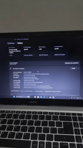 Notebook Acer Aspire 5