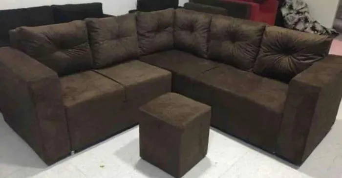 SOFÁ ESTILO L 6 LUGARES ENTREGA GRÁTIS