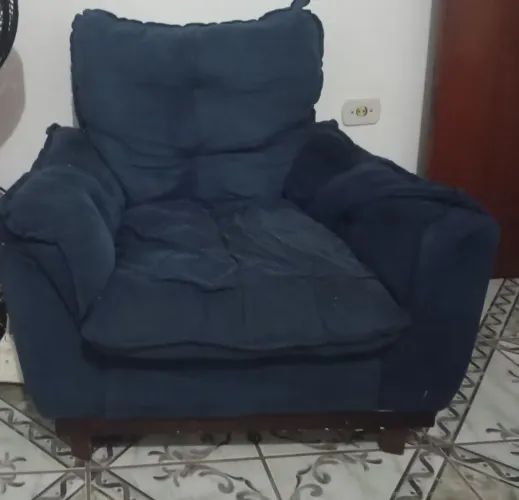 Poltrona do Papai em tecido