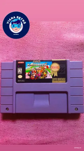 Super Nintendo (Super Mario Kart - MILLION SELLER) mint