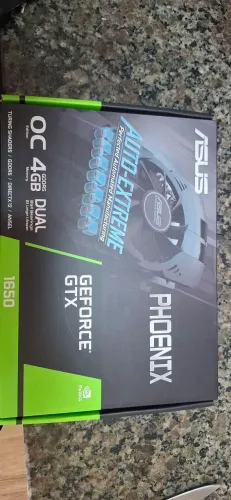 Placa de vídeo GTX 1650 4GB