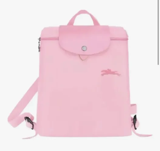 Mochila Longchamp rosa bb- original