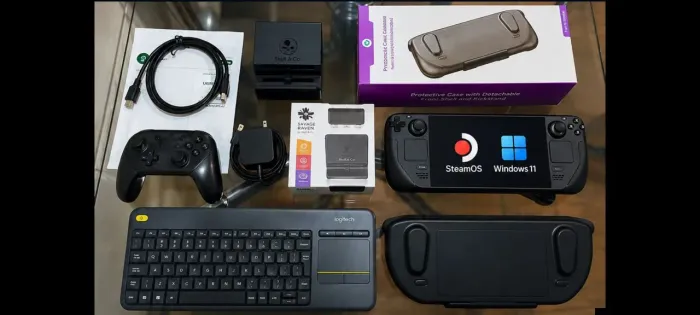 Steam Deck Kit completão da felicidade !!!
