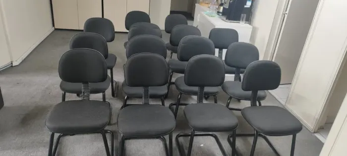 Cadeiras para Escritório ou Recepção - Sem Rodinhas