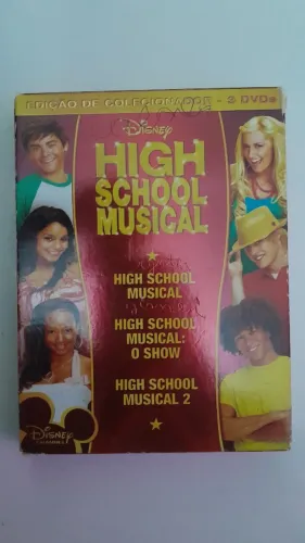 DVD box "High School Musical: Edição de Colecionador - 3 DVDs