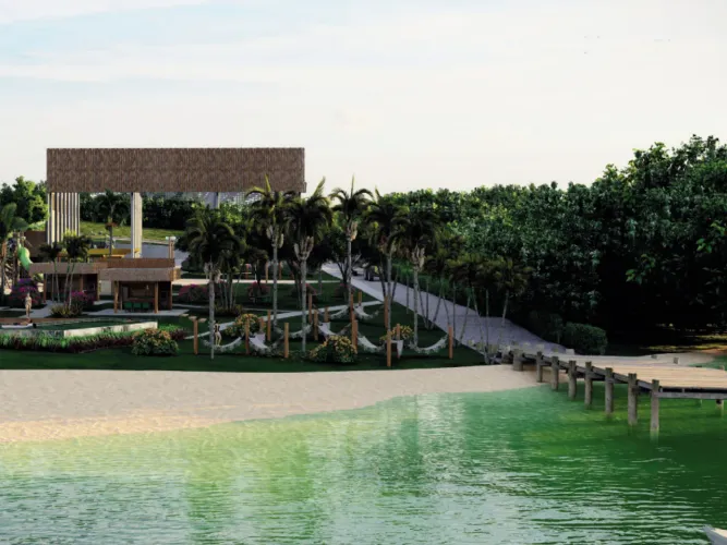 Lote de 1152,76m² respectivamente, no Condomínio Rancho Aliança.