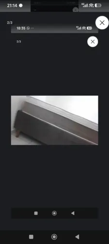 Colchão de casal semi novo poucas semanas de uso 