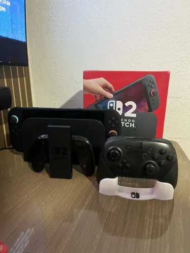 Nintendo Switch 2 Completo + Caixa e Acessórios