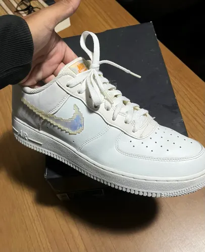 Air Force 1 iridescente pixel Swoosh