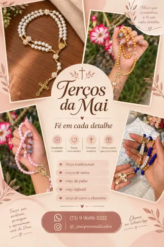 TERÇOS PERSONALIZADOS