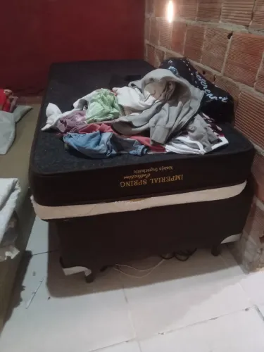 Cama box de solteiro