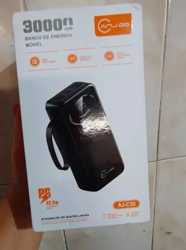 Carregador Power Bank Portátil 30000mah