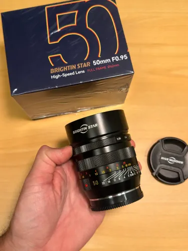 Lente para Sony 50mm 0.95 Brightin Star