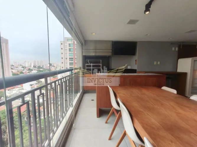 Apartamento com 3 Suítes para Alugar, 177m² - Campestre, Santo André/SP.