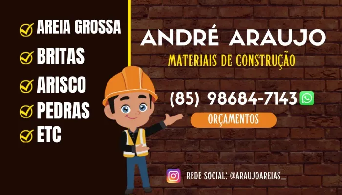 Carradas de areia grossa