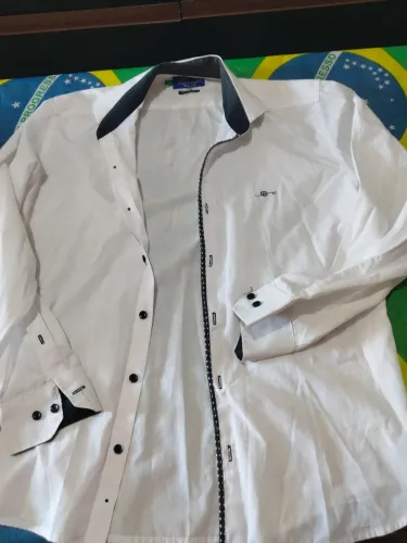 Camisa social Remo fenut 3 branca