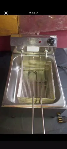 Fritadeira e tacho elétrico 200v