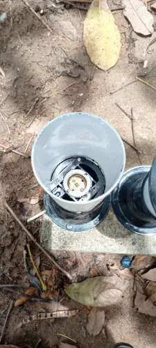 Luminária de jardim