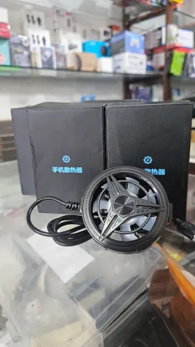 Cooler de ventilação com cabo para celular
