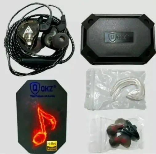 FONE QKZ AK6 retorno de palco, gamer 