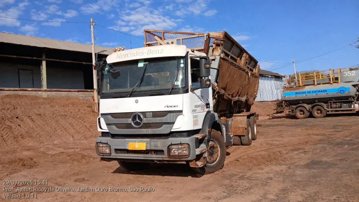 Mercedes-Benz Axor 3131 B/36 6X4 2017/2018 Vamos Seminovos Ribeirão Preto
