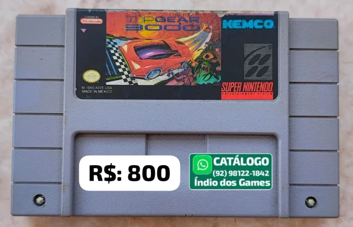 Top Gear 3000 = R$: 800