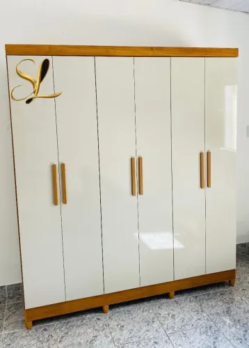 Guarda Roupa 6 portas MDF - Super Promoção
