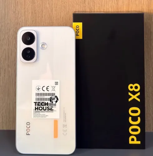 Poco X8 08/256 Branco Lacrado Entregamos 