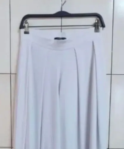 Calça Just Be pantalona branca m