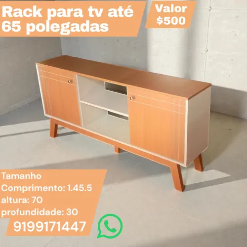 Rack para tv, sala, quarto 