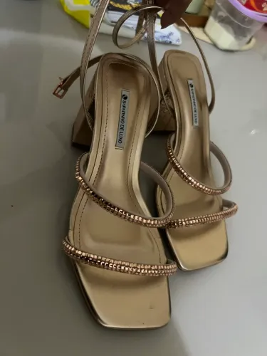 Salto sapatinho de luxo n36