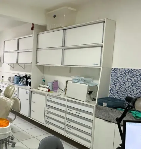 Móvel para sala de odontologia