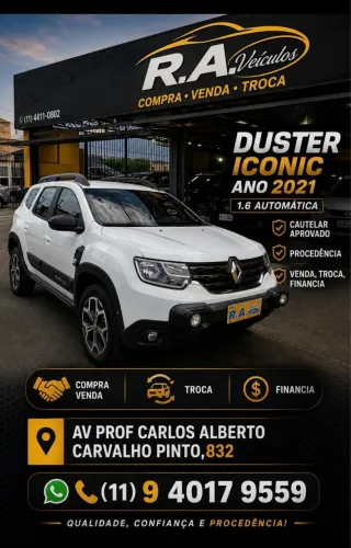 Renault Duster Iconic 1.6 16V Flex AUT 2021