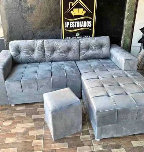 Sofá cheyse de 3 lugares