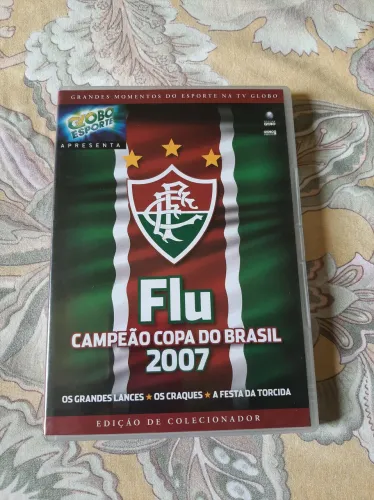 Dvd original Fluminense Copa do Brasil 2007