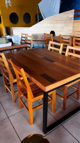 Mesa 6 lugares parcelo no cartão